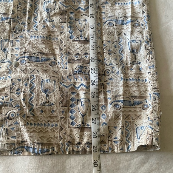 Campia Moda Hawaiian Shirt casual button down size Large - Picture 7 of 7